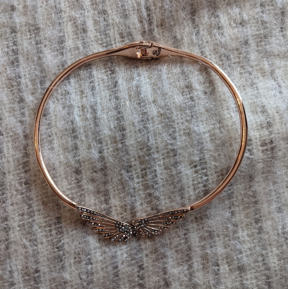 Betsey Johnson Rhinestone Choker Necklace